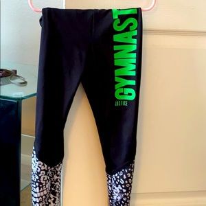 Girls Justice gymnastics leggings